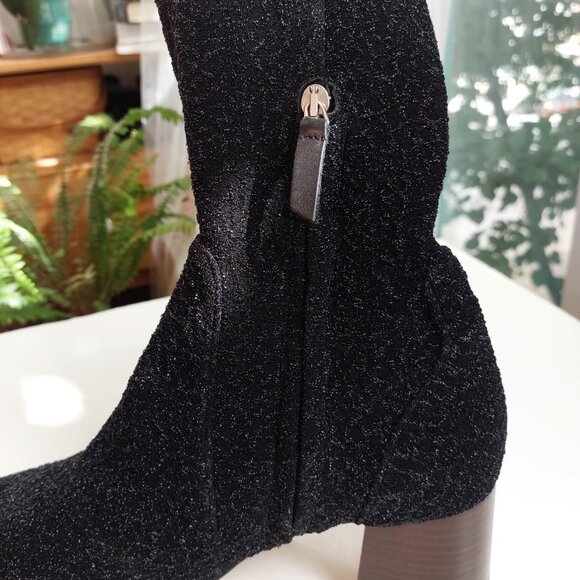 NEW Leather Sock Fits like 9.5 - Textile Mid-Calf Womens Boots - Picture 5 of 8